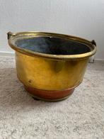 Messing koperen ketel/pot, Antiek en Kunst, Antiek | Koper en Brons, Ophalen, Koper