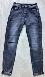 Grijs / zwart Dames Jeans - Amisu - Maat W27, Ophalen of Verzenden, Zo goed als nieuw, W27 (confectie 34) of kleiner, Grijs