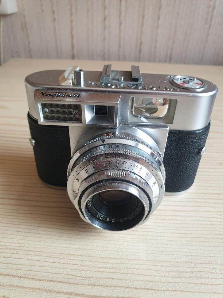 Voigtlander Vitomatic Camera - Vintage, Audio, Tv en Foto, Fotocamera's Analoog, Gebruikt, Compact, Overige Merken, Ophalen of Verzenden