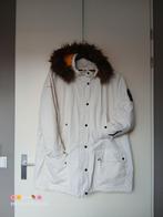roomwitte jas capuchon bpc bonprix maat 56, Bonprix, Wit, Ophalen of Verzenden, Jas of Mantel