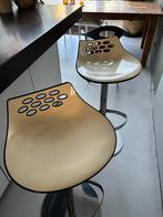 Mooie design barkrukken, Ophalen, Kunststof, Gebruikt, 60 tot 90 cm