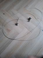 Ikea Gordijnkabel RVS - 320 cm, Ophalen of Verzenden, Gebruikt, 200 cm of meer