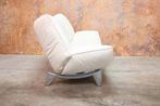 ZGANieuw witte leren Leolux Tango design bank, Leolux, Leolux, Design, 150 tot 200 cm