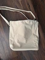 Stradivarius Schoudertas Beige - Zo Goed Als Nieuw katoen, Ophalen of Verzenden, Zo goed als nieuw, Beige, Schoudertasje