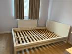 Ikea Malm Wit 140x200 (laag model), Huis en Inrichting, Ophalen, Gebruikt, Wit, Tweepersoons