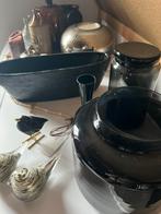ZGAN zwarte woonaccessoires (7) in hotel chic., Huis en Inrichting, Ophalen of Verzenden, Zo goed als nieuw