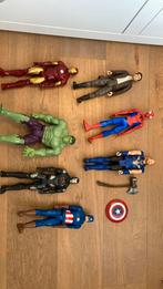 7 marvel actie figuren, Kinderen en Baby's, Speelgoed | Actiefiguren, Ophalen of Verzenden, Zo goed als nieuw