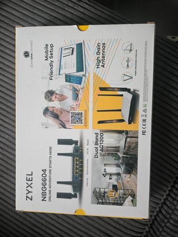 Zyxel NBG6604 AC1200 Router nieuw in doos beschikbaar voor biedingen