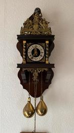 Antieke Zaanse klok met gewichten, Ophalen of Verzenden