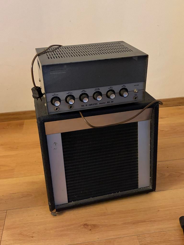 Vintage TOA HA-30 Gitaarversterker, Ophalen of Verzenden, Gebruikt, Gitaar, Minder dan 50 watt