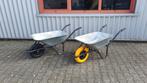 Nieuwe kruiwagen 85 liter gegalvaniseerde metalenbak antilek, Eenwielig, Nieuw, Handmatig, Ophalen