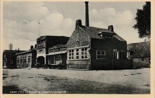 LAREN - COÖPERATIVE STOOMZUIVELFABRIEK, Verzamelen, Ansichtkaarten | Nederland, Ongelopen, Gelderland, Ophalen of Verzenden