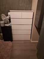 2 malm ladekasten, Ophalen, 100 tot 150 cm, 50 tot 100 cm, Zo goed als nieuw