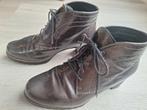 Donkerbruine DUREA lakleren enkellaarsjes mt 5 1/2 wijdte K, Durea, Bruin, Lage of Enkellaarzen, Ophalen of Verzenden