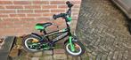 Zwart met groene BMX Amigo 12 inch kinderfiets, Fietsen en Brommers, Ophalen, 14 inch of minder, Amigo, Handrem