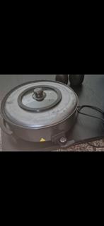 Elektrische pan, Huis en Inrichting, Keuken | Potten en Pannen, Ophalen, Zo goed als nieuw, Rvs