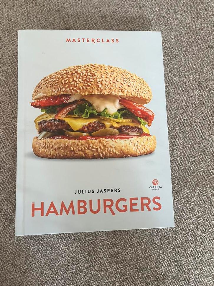 Julius Jaspers - Hamburgers, Boeken, Kookboeken, Zo goed als nieuw, Ophalen