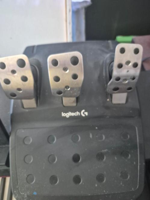Te koop: Logitech G920 Racing Wheel + Pedalen (Xbox & PC) –, Spelcomputers en Games, Spelcomputers | Xbox | Accessoires, Zo goed als nieuw