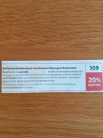 PANNENKOEKENBOOT AMST- NIJMEGEN- ROTT 20% KORT P.P MAX 4, Drie personen of meer, Kortingsbon, Overige typen