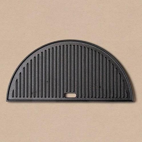 Gietijzeren plaat - halve maan - large -griddle, Tuin en Terras, Barbecue-accessoires, Nieuw, Ophalen of Verzenden