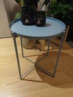 Ikea bijzettafel | tafel Gladom z.g.a.n., Huis en Inrichting, Tafels | Bijzettafels, Minder dan 55 cm, Metaal of Aluminium, Rond