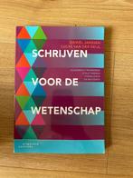 Boek - Schrijven voor de wetenschap, Boeken, Studieboeken en Cursussen, Ophalen of Verzenden, Alpha, Gelezen, WO