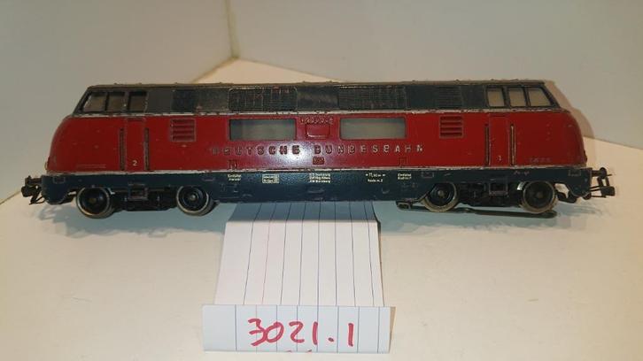 Marklin 3021.1 V200 Dieselloc Deutsche Bundesbahn, Hobby en Vrije tijd, Modeltreinen | H0, Locomotief, Wisselstroom, Märklin, Analoog