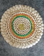 raffia pannen onderzetter  jaren 60-70, Ophalen of Verzenden