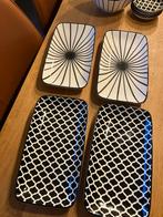 Set van 4 Riverdale Schaaltjes / Bordjes, Gebruikt, Porselein of Keramiek, Schaal, Ophalen of Verzenden