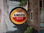 amstel bier uithangbord lichtbak amstelbier, Ophalen, Gebruikt, Reclamebord, Plaat of Schild, Amstel