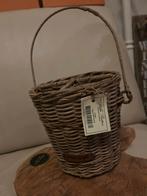 Riviera Maison Rustic Rattan Bucket - Nieuw!, Ophalen of Verzenden, Nieuw, Overige materialen, Minder dan 50 cm