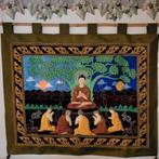 Boeddha, wandkleed, Ophalen of Verzenden