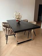 Eettafel, Huis en Inrichting, Tafels | Eettafels, Ophalen, Gebruikt, Rechthoekig, 50 tot 100 cm