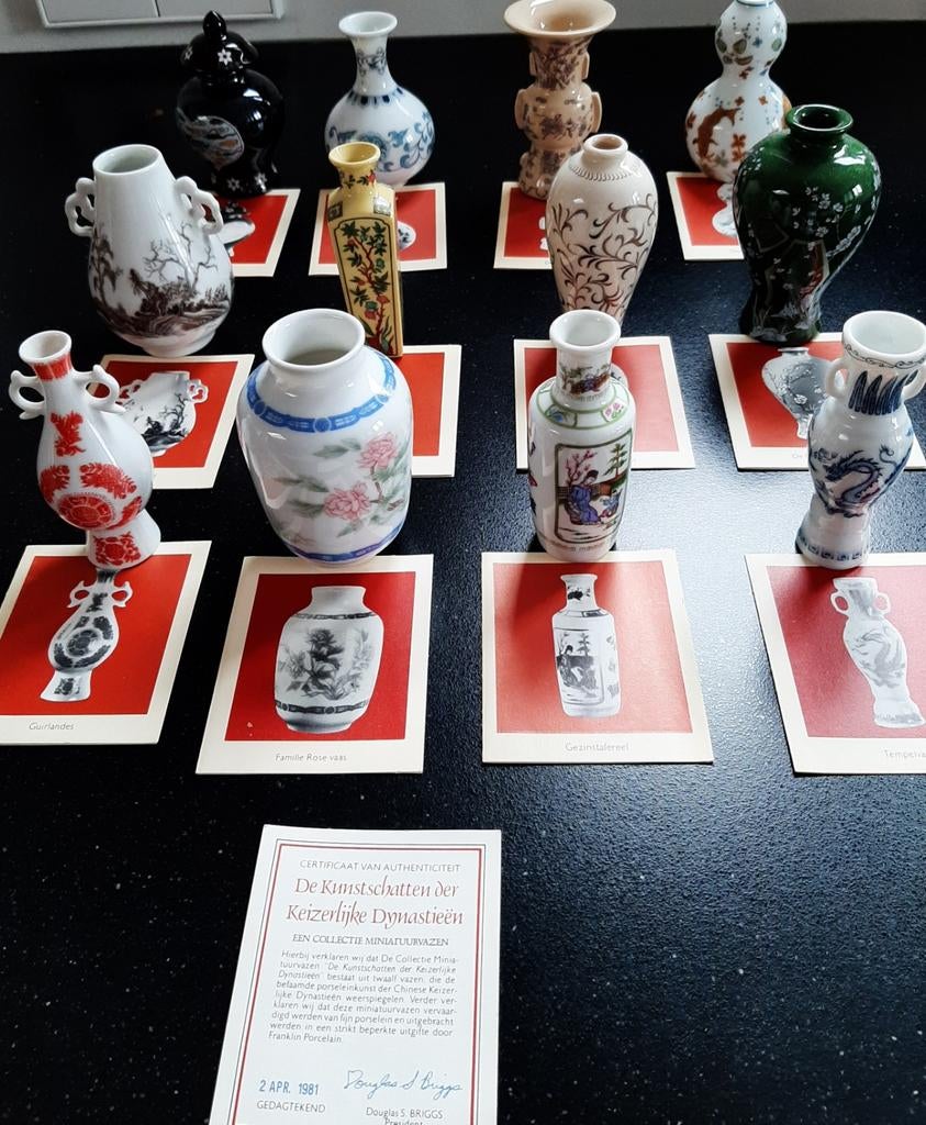 Miniatuur vaasjes, Antiek en Kunst, Ophalen