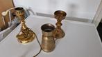 antieke koperen kan-kandelaar- lampenvoet, Antiek en Kunst, Antiek | Koper en Brons, Ophalen of Verzenden, Koper