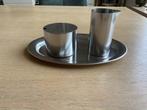 Arne Jacobsen suikerpot melkkan cilinda-line roomstelletje, Ophalen of Verzenden, Gebruikt