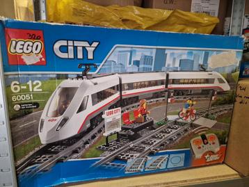 NIEUW LEGO CITY 60051 HOGESNELHEIDSTREIN ophalen openen mag! beschikbaar voor biedingen