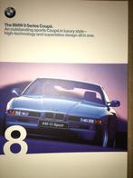 BMW 8 coupé 840 850 E31 brochure/folder Engels 1998, BMW, Ophalen of Verzenden