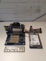 Asrock K7VT4A PRO + AMD Sempron|Nvidia GF FX 5200|40GB HDD, Socket 462, Ophalen of Verzenden, ATX, AMD