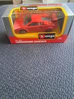 Bburago model lamborghini countach gvt48, Hobby en Vrije tijd, Modelauto's | 1:43, Overige merken, Auto, Italy, Ophalen of Verzenden