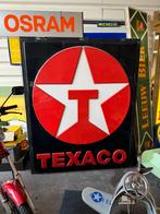 Vintage Texaco Lichtbak Reclamebord XL, Verzamelen, Merken en Reclamevoorwerpen, Ophalen, Gebruikt, ., Lichtbak of (neon) lamp