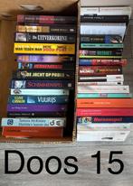 Partij Spannende Thrillers & Romans (Doos 15), Ophalen, Gelezen, Populaire fictie