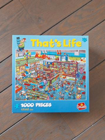 that's life puzzel 1000 stukjes nog helemaal nieuw 