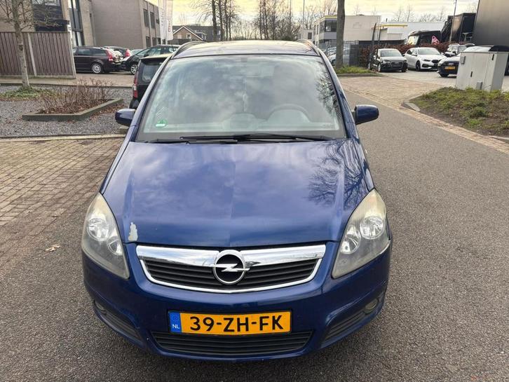 Opel Zafira 1.8 2008, Auto's, Opel, Bedrijf, Te koop, Zafira, Benzine, Euro 4, D, MPV, Handgeschakeld, Origineel Nederlands, Blauw