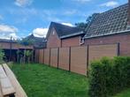 9,4 meter schutting Teak - Partij - Composiet schutting, Kunststof, 1 tot 2 meter, Vlotbrugweg 19a in Almere, Compoziet B.V.