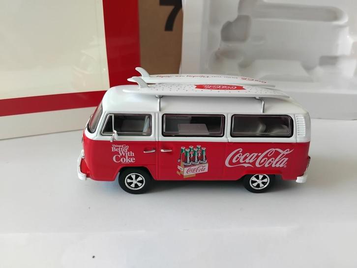 VW T2 Coca Cola Surf Van, 1/43, Corgi, Hobby en Vrije tijd, Modelauto's | 1:43, Nieuw, Auto, Corgi, Ophalen of Verzenden