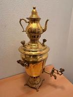 Antieke Russische samovaar - geel koper., Antiek en Kunst, Antiek | Koper en Brons, Ophalen, Koper