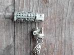 Zilveren kettinghanger ashanger medaillon amulet wenskoker, Overige voorstellingen, Verzenden, Nieuw, Zilver