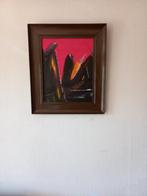 Sunset, schilderij van Ed Bos, Antiek en Kunst, Kunst | Schilderijen | Abstract, Ophalen