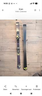 Fischer RC4 Worldcup race ski's 125 met Leki stokken, Ophalen, Fischer, Zo goed als nieuw, Skiën